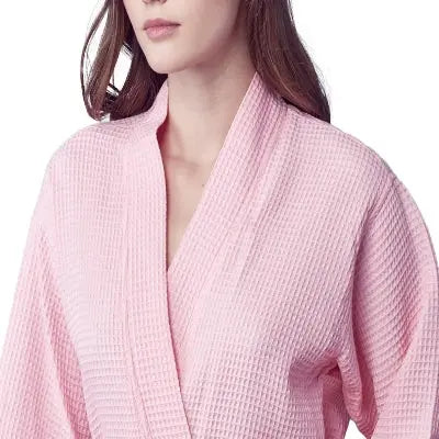 Knee-Length Waffle Women’s Robe