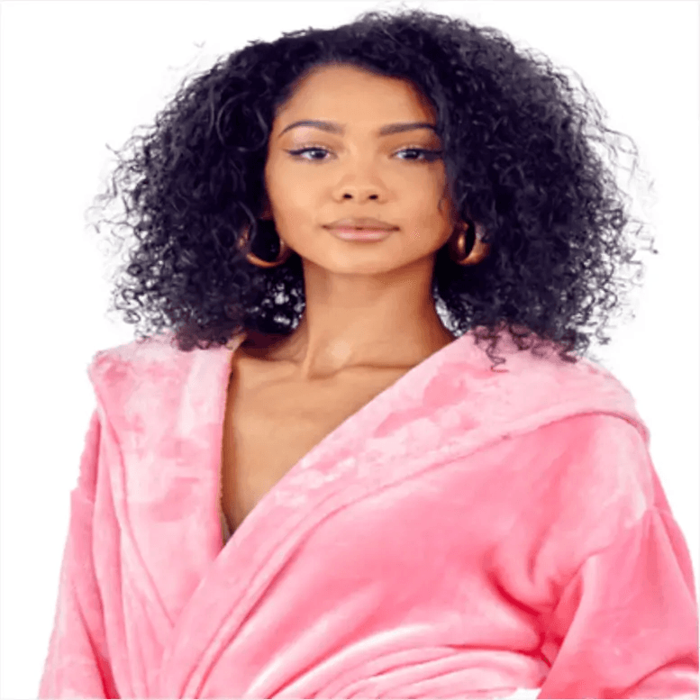 Women’s Plush Hooded Robe Spa-Worthy Comfort at Home