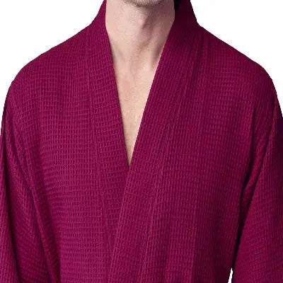 Waffle Spa Men’s Bathrobe