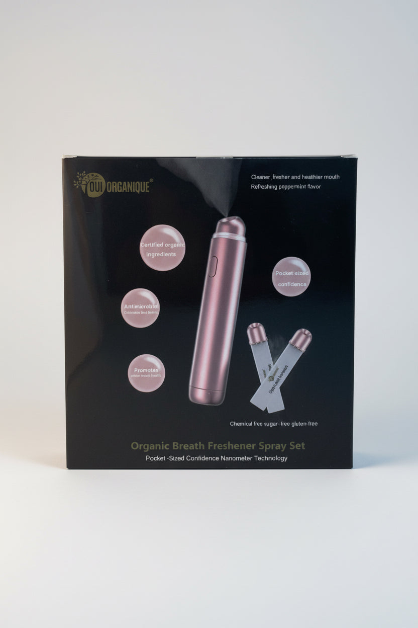 Organic Breath Freshener Spray Set
