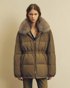 Firelady Fur Women's Fur-Trim Down Parka | Detachable Fox Fur Hood & 90% White Goose Down Fill “Frost Wild”
