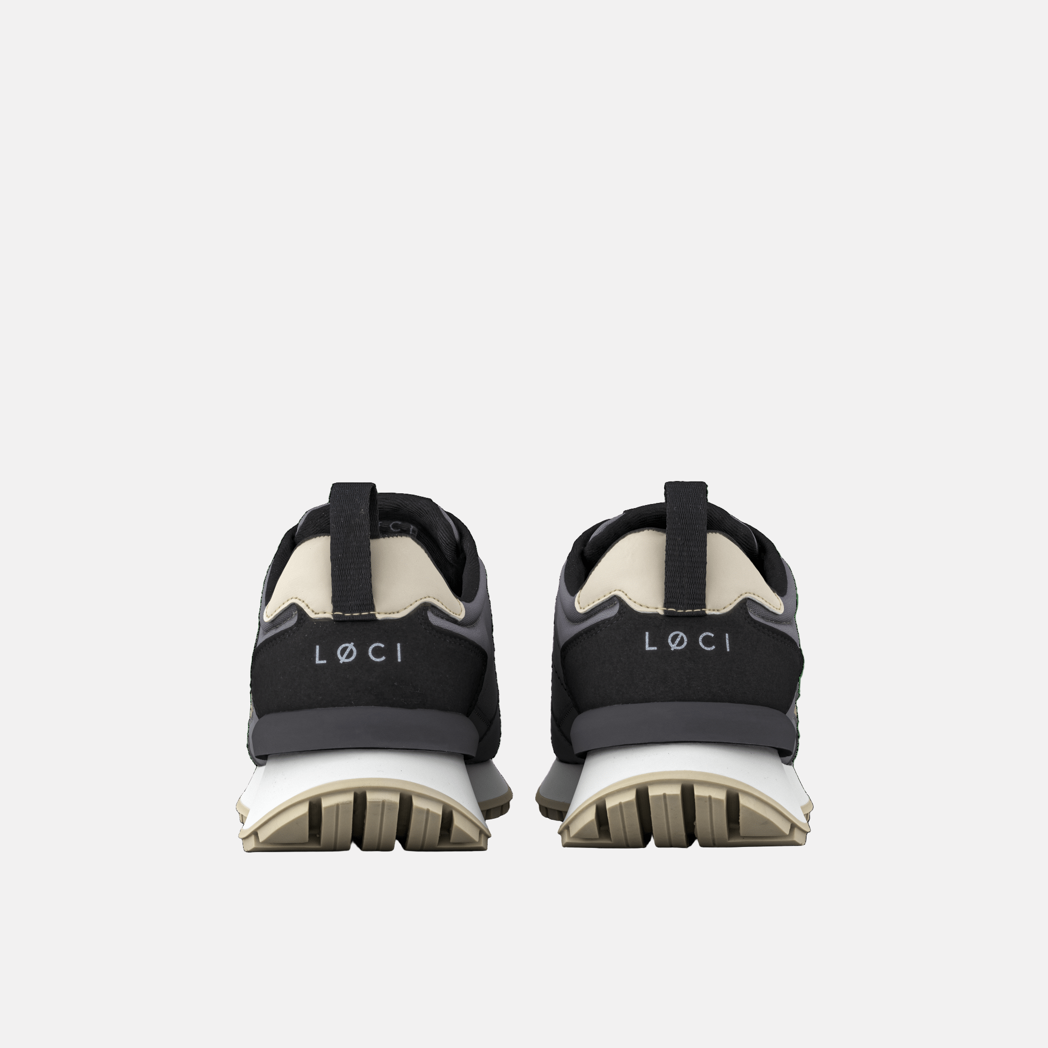 FUSION Sneaker | Grey & Black