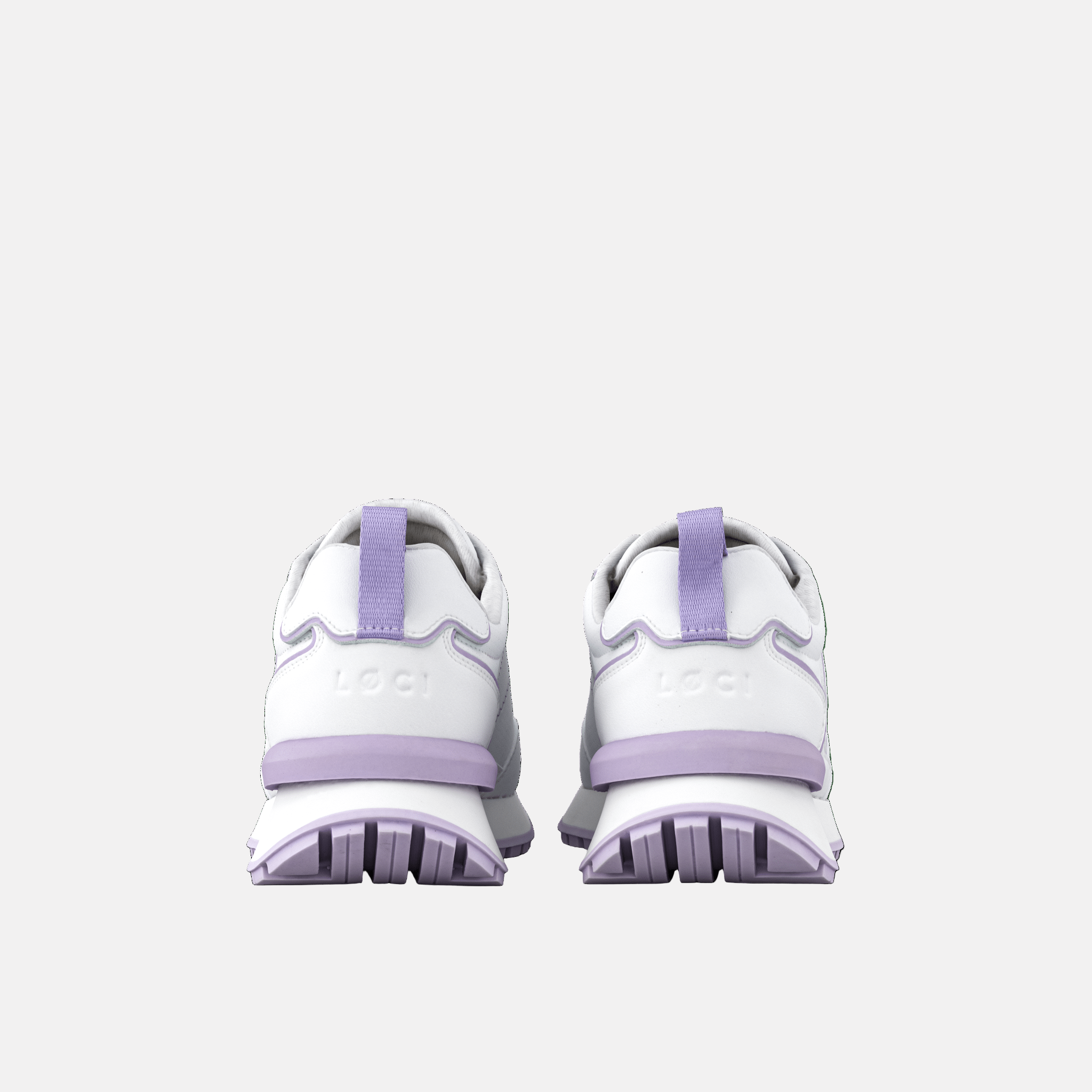 FUSION Sneaker | White & Violet