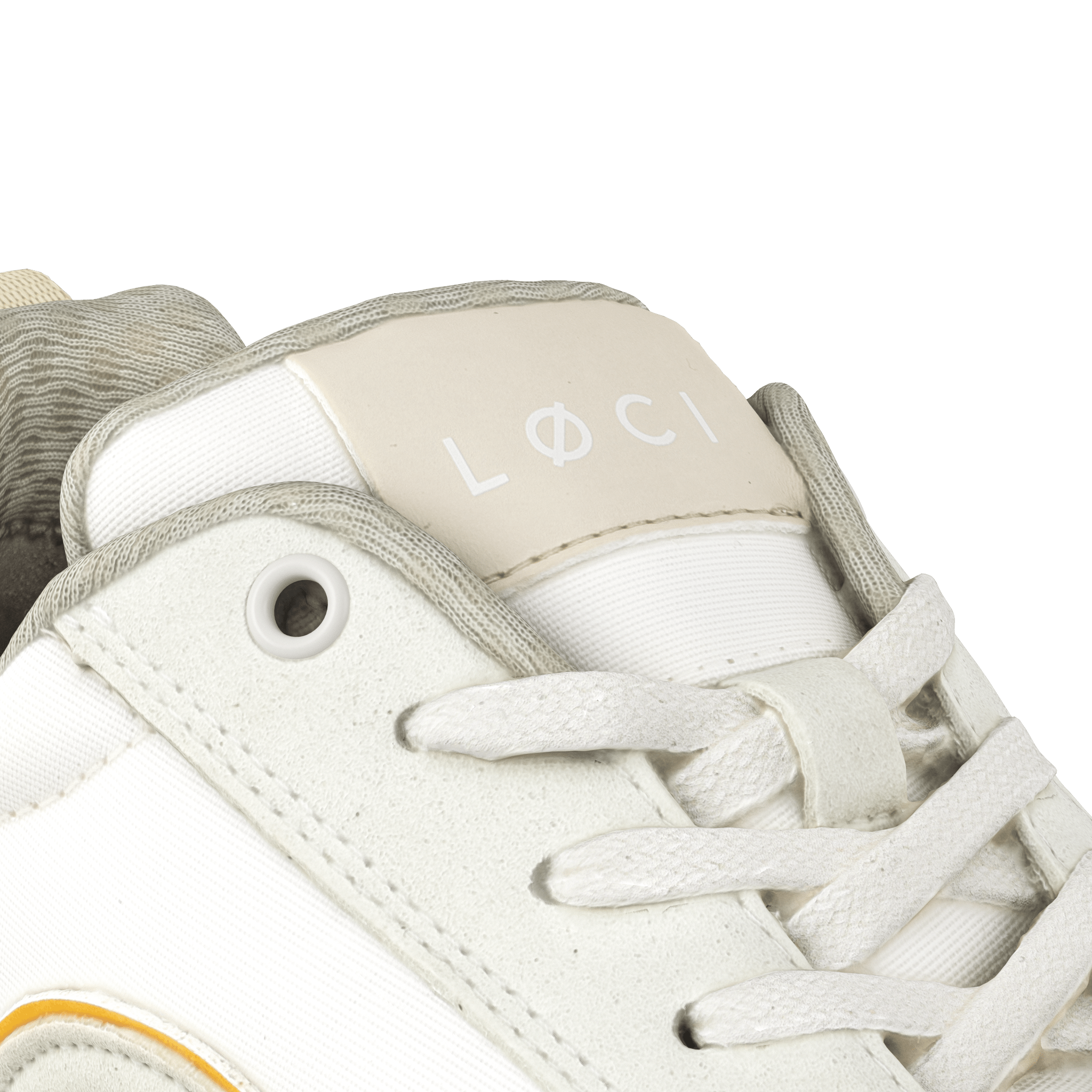 FUSION Sneaker | White & Beige