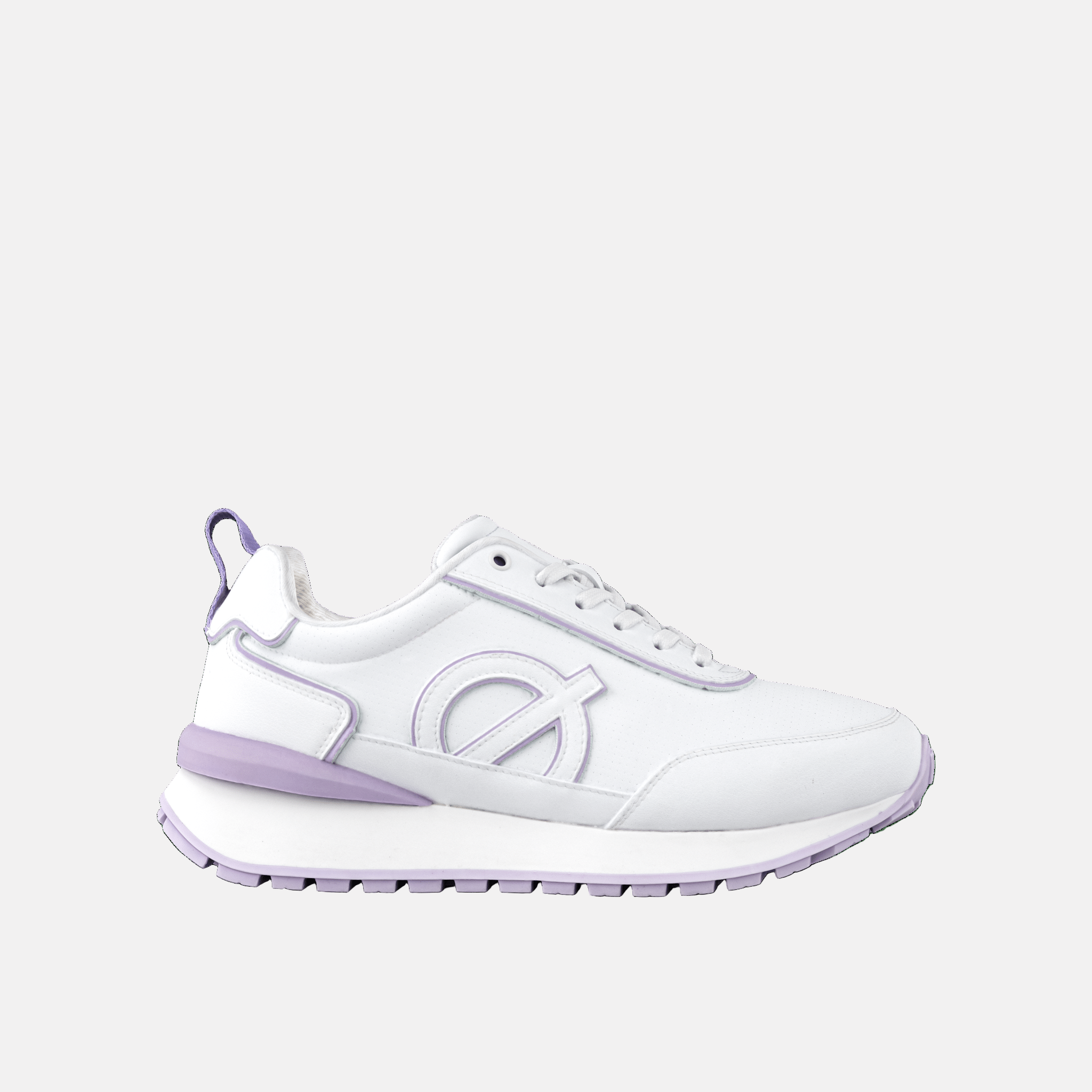 FUSION Sneaker | White & Violet