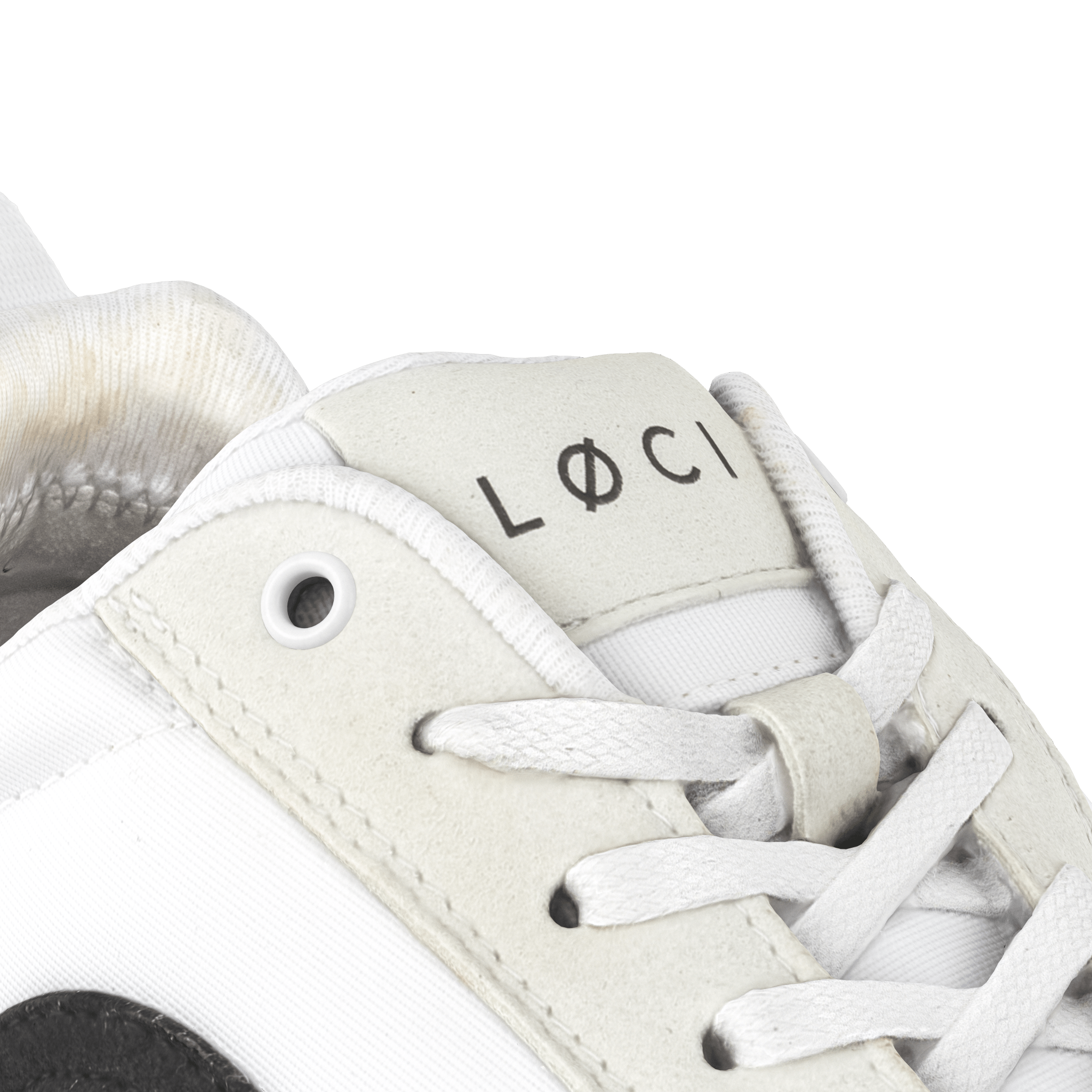 FUSION Sneaker | White & Black