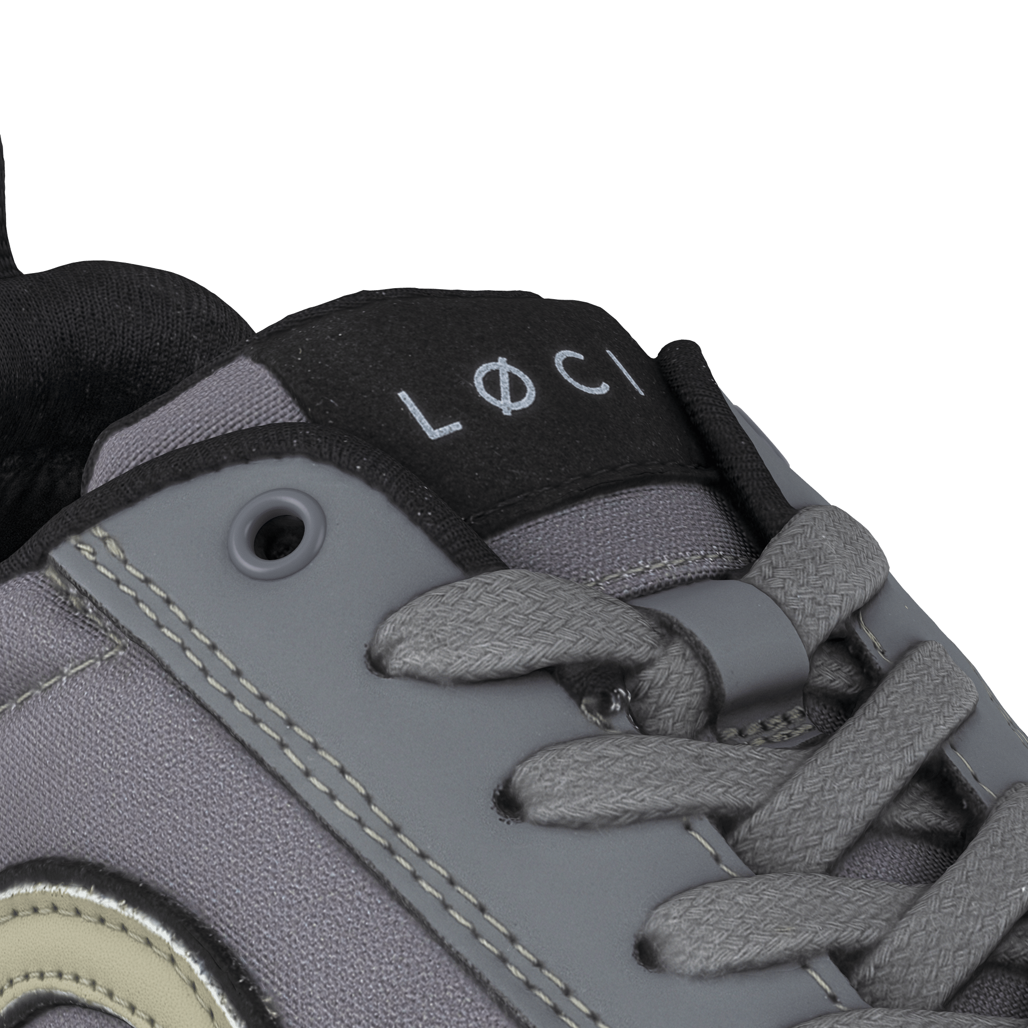 FUSION Sneaker | Grey & Black