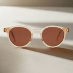 Ganges Unisex Wood and Bio Acetate Sunglasses