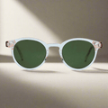 Ganges Unisex Wood and Bio Acetate Sunglasses