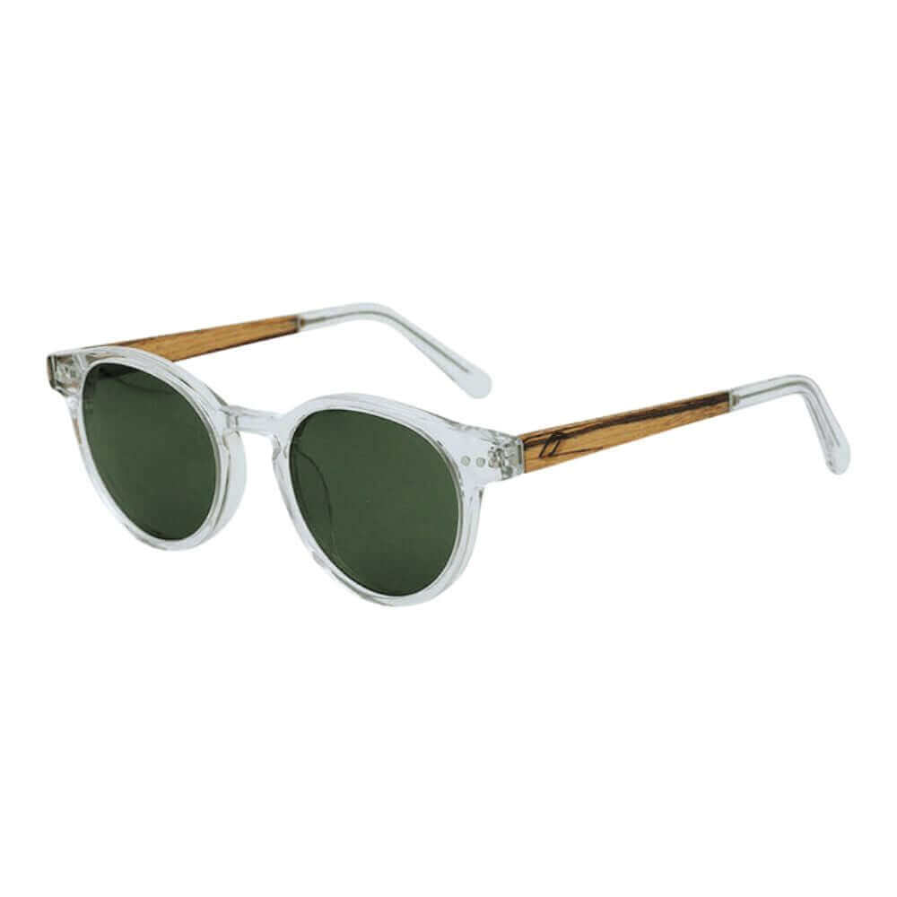 Ganges Unisex Wood and Bio Acetate Sunglasses