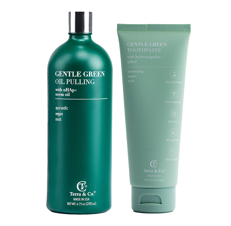 Gentle Green Oil Pulling Mouthwash | Enamel Support & Gum Health
