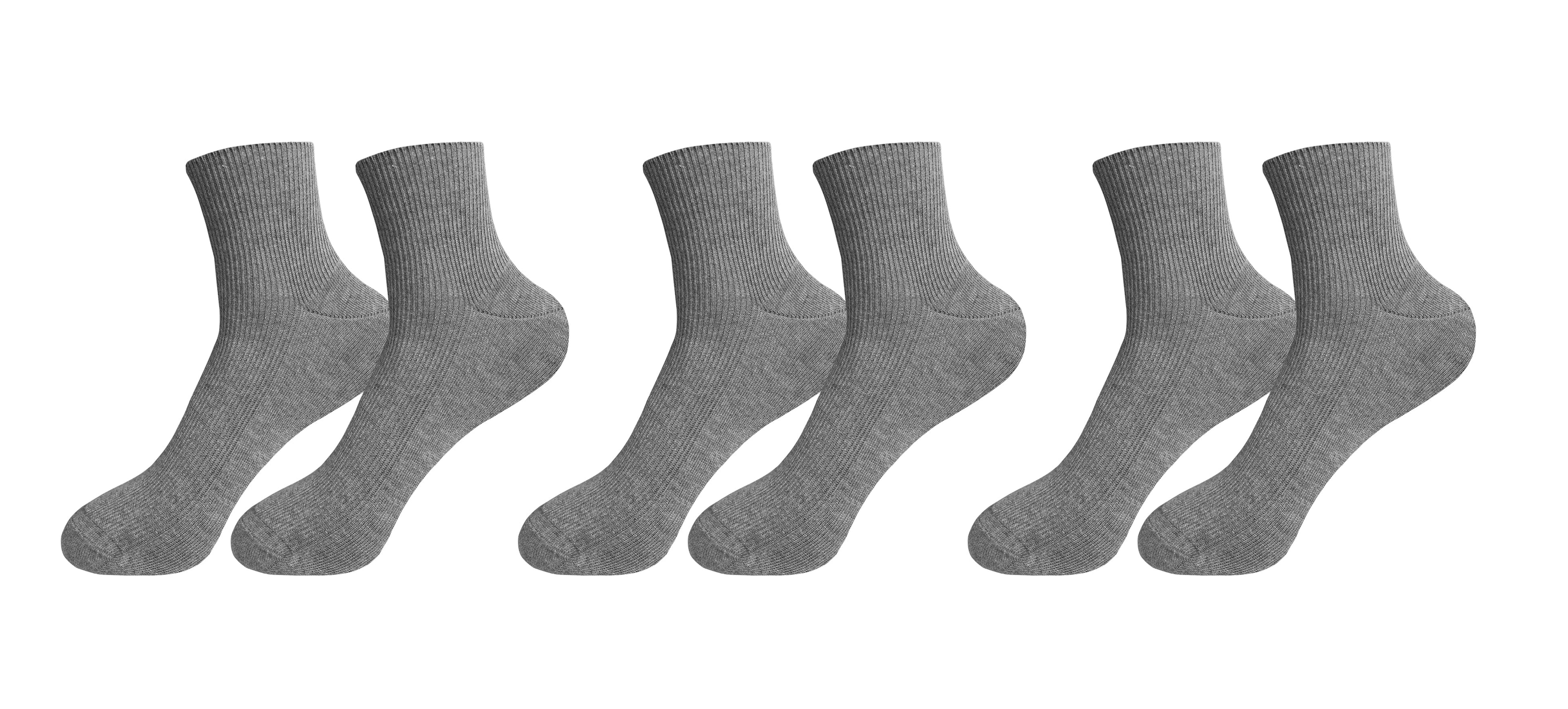 Tittimitti® 100% Organic Combed Cotton Luxury Men's Socks | 3 Pairs