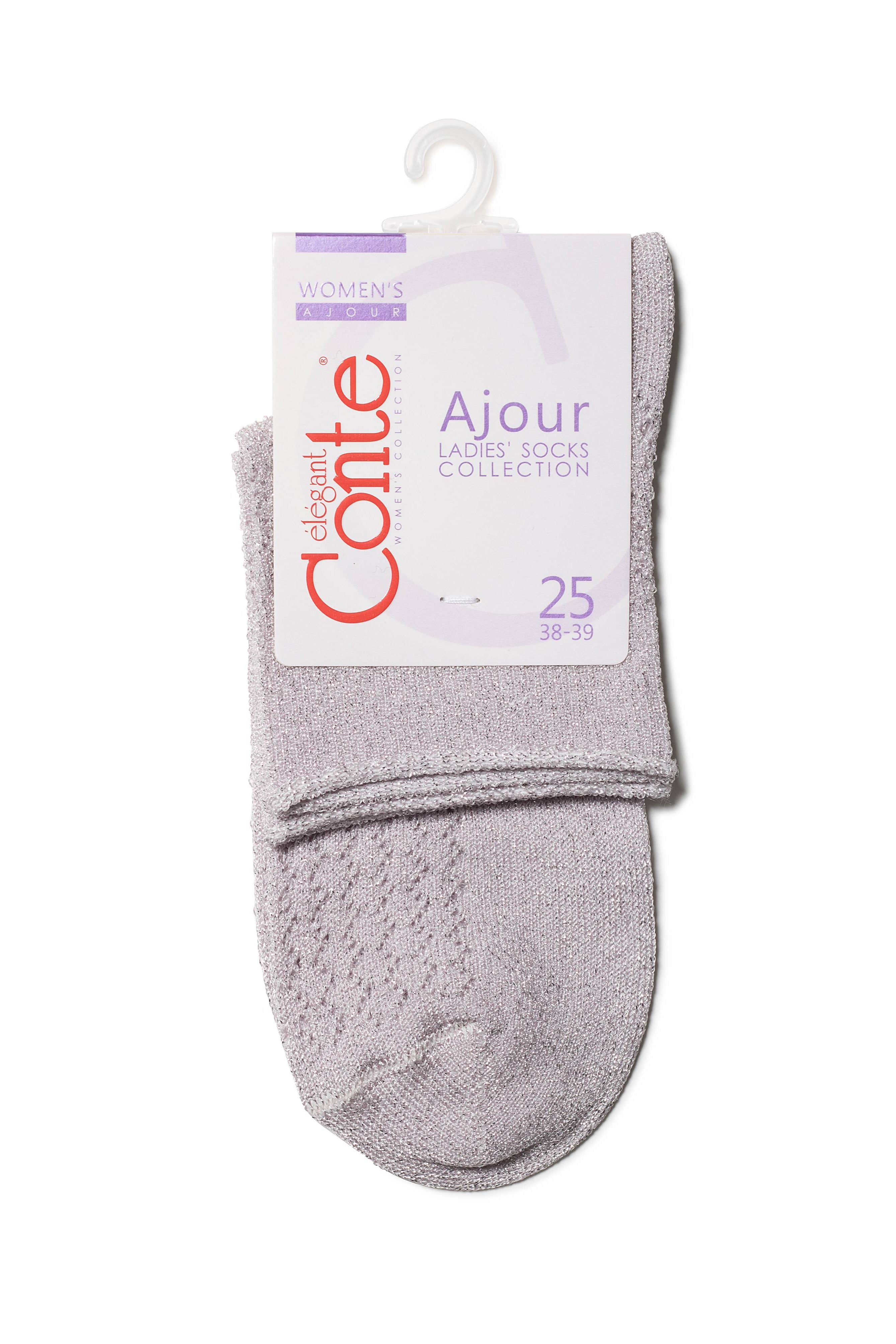 Conte Socks Ajour Viscose with Lurex 180