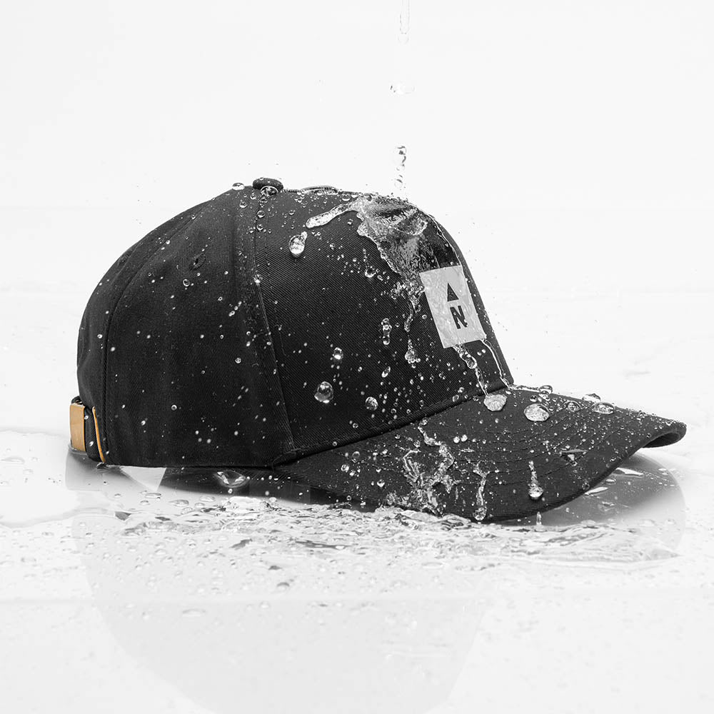 Water-Resistant Cap with Reflective 'N'