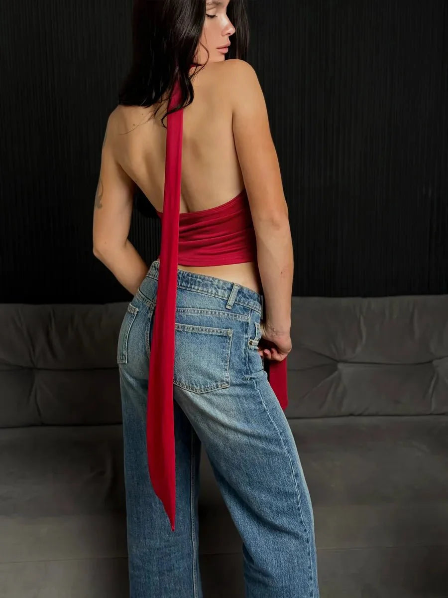 Hilda Stitching Top with Unique Stitch Design