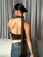 Hilda Stitching Top with Unique Stitch Design