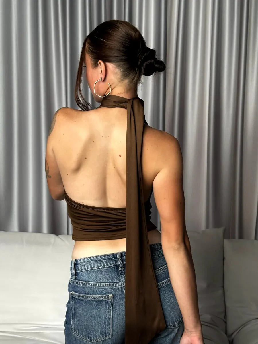 Hilda Stitching Top with Unique Stitch Design