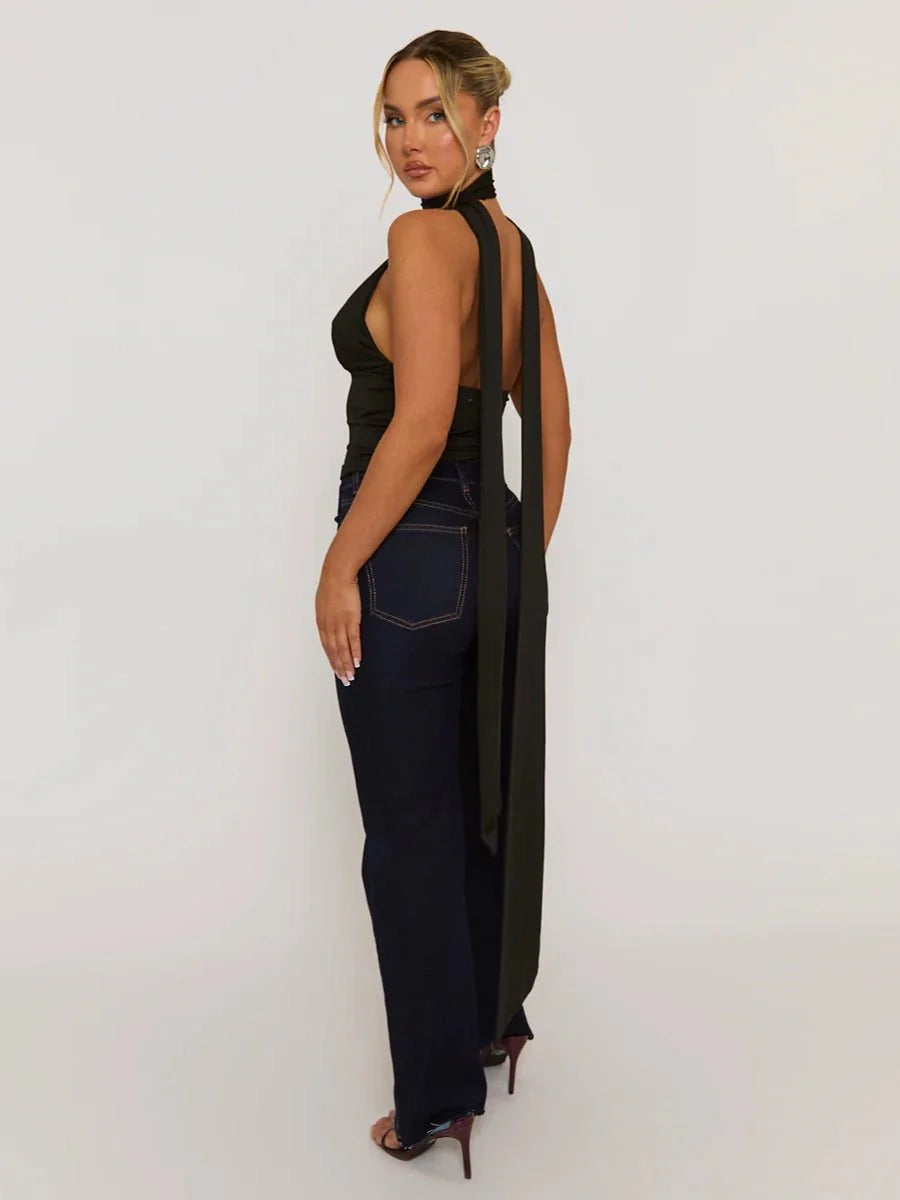 Hilda Stitching Top with Unique Stitch Design