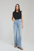Coney Island Whitefish High Rise Wide Jeans | HJ007