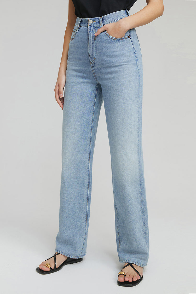 Coney Island Whitefish High Rise Wide Jeans | HJ007