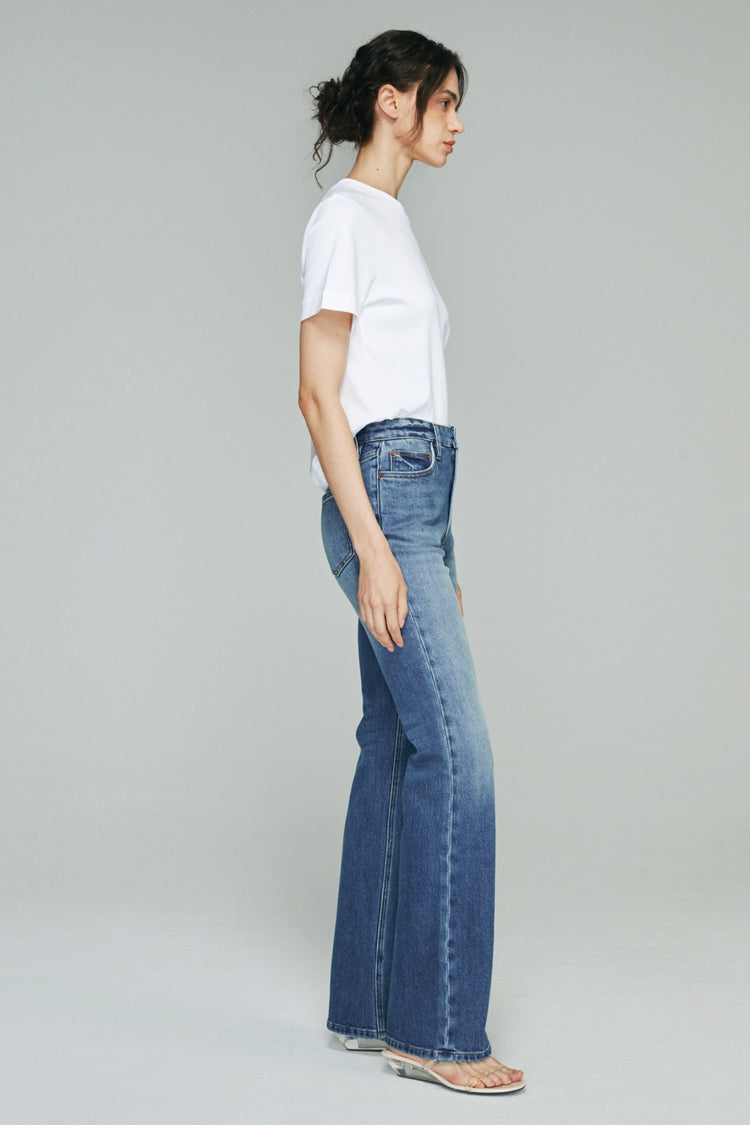 Barbara High Rise Bootcut Jeans | HJ004