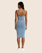 Hourglass Denim Dress