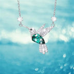 Humming Necklace Green