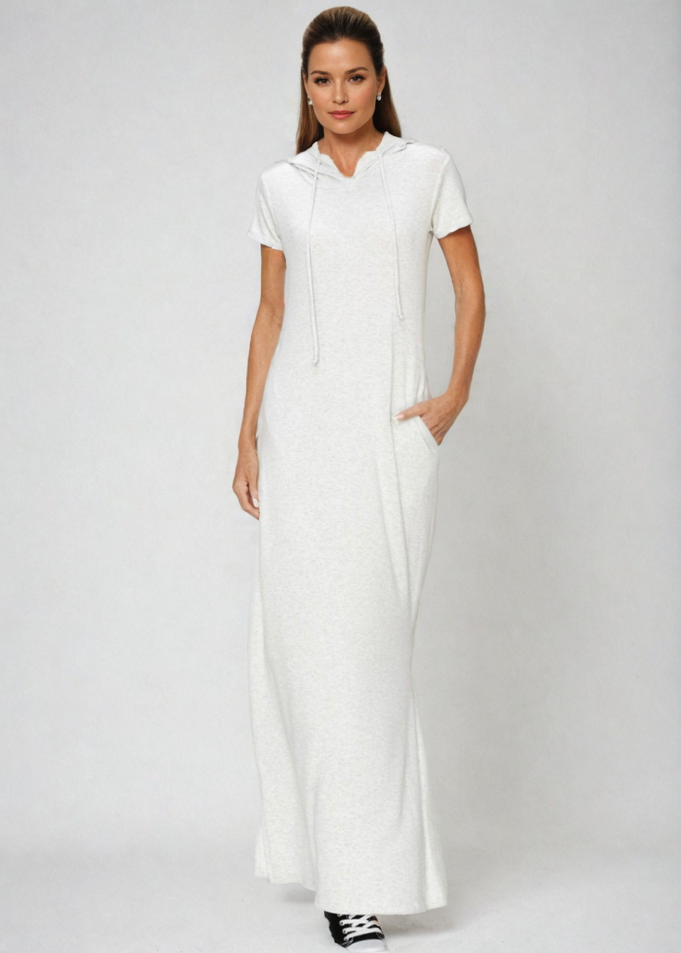 Luxe Lounge Hoodie Dress