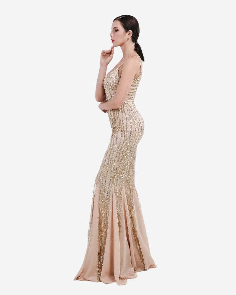 Gold Evening Gown