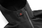 Black Techwear Functional Jacket | IBJ514