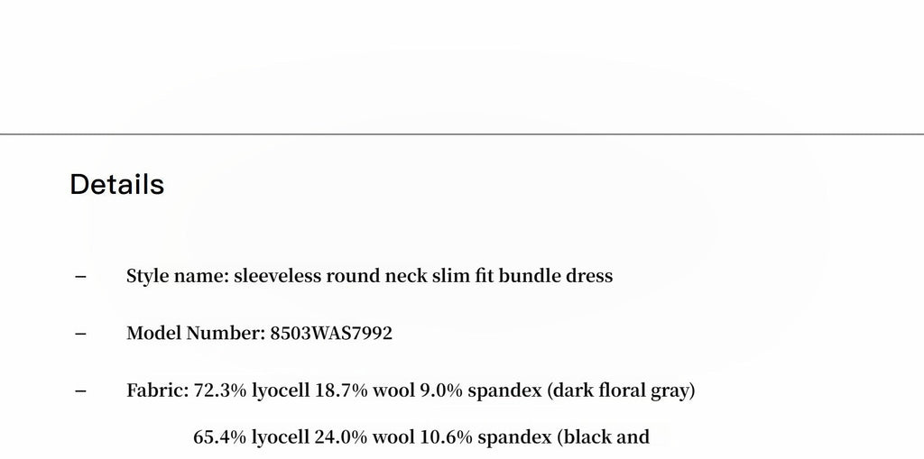 Ice Silk Wool Blend Dress with Adjustable Waistline