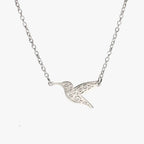 I'll Fly Away Necklace Silver