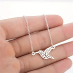 I'll Fly Away Necklace Silver