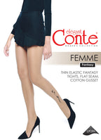 Fantasy Tights Conte Femme with Tattoo Design