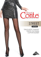 Fantasy Tights Conte Street | Triple Dot Pattern