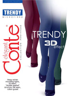 Conte Trendy Tights 150 Den | Microfiber 3D Effect