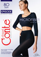 Conte Episode Tights 80 Den | Microfibra Matte Opaque