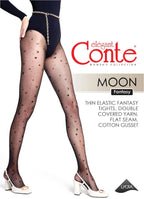 Conte Fantasy Tights Moon Patterns