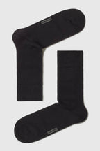 Conte Cotton Socks Diwari Comfort Terry Foot | Black 000