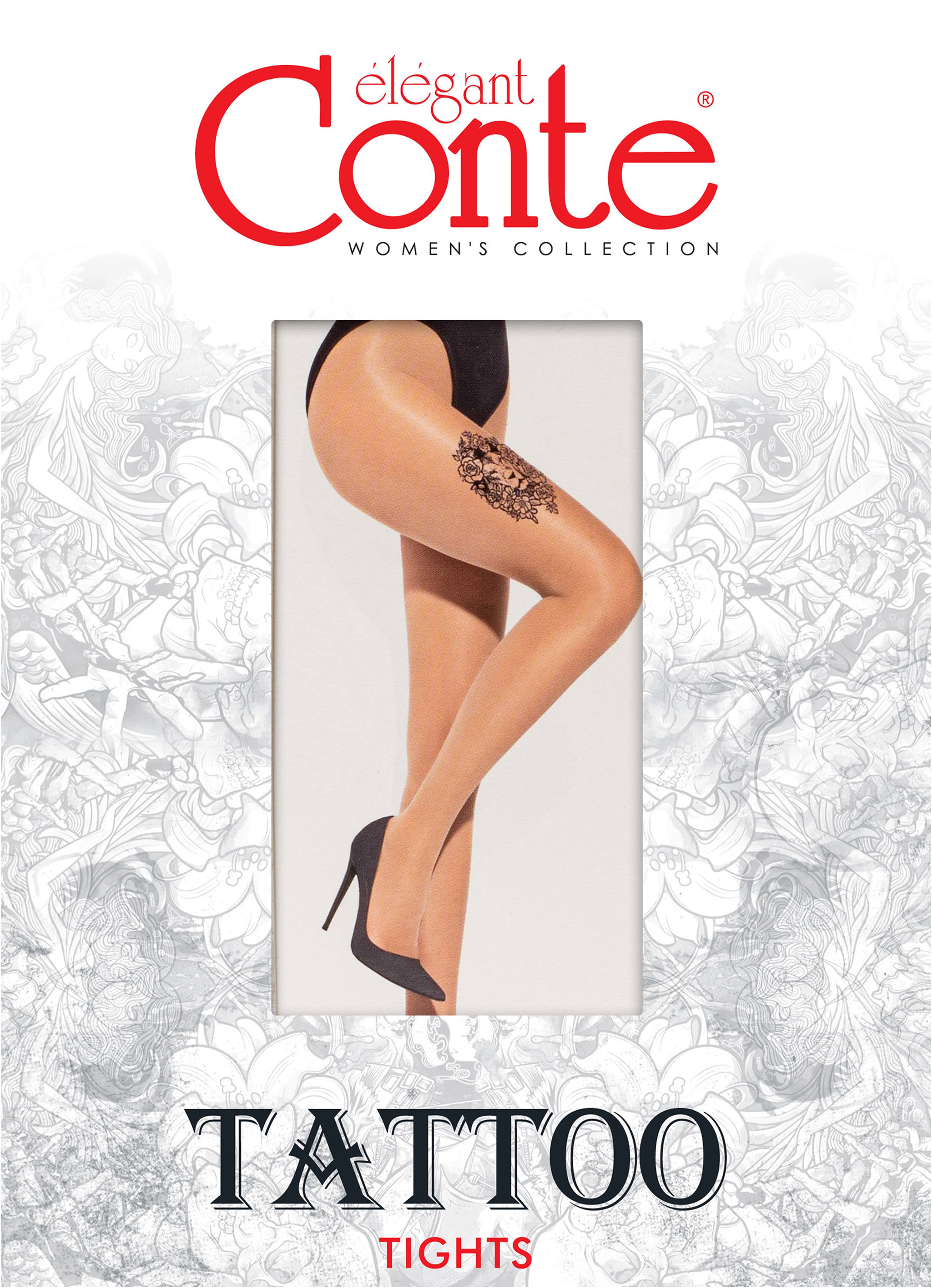 Fantasy Tights Conte Lion | Tattoo Design