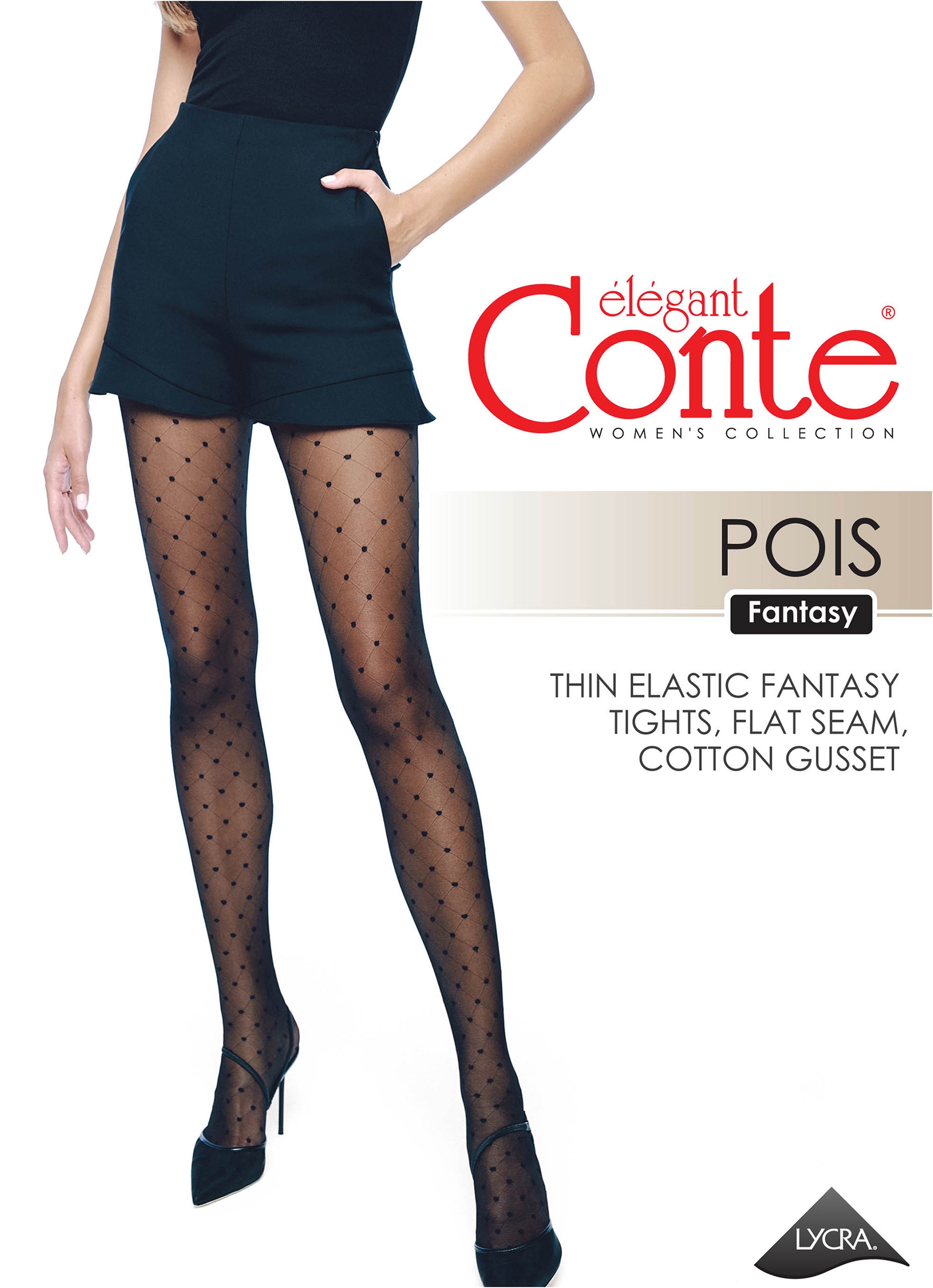 Fantasy Tights Conte Pois | Geometric Dots Pattern