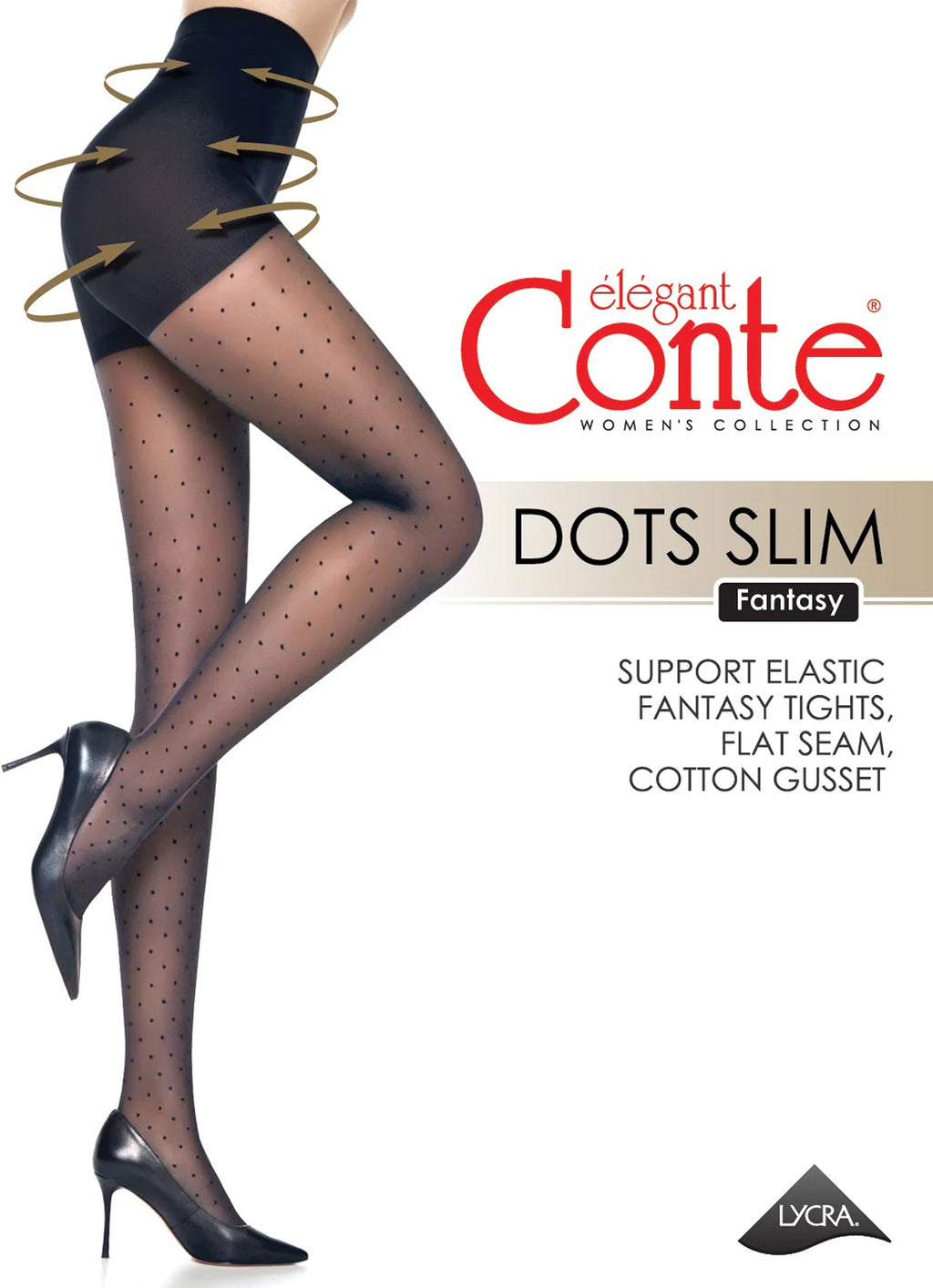 Fantasy Tights Conte Dots Slim Shaping Shorts