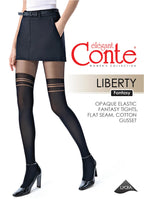 Fantasy Tights Conte Liberty Imitation Overknees
