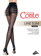 Fantasy Tights Conte Line Slim with Shaping Shorts
