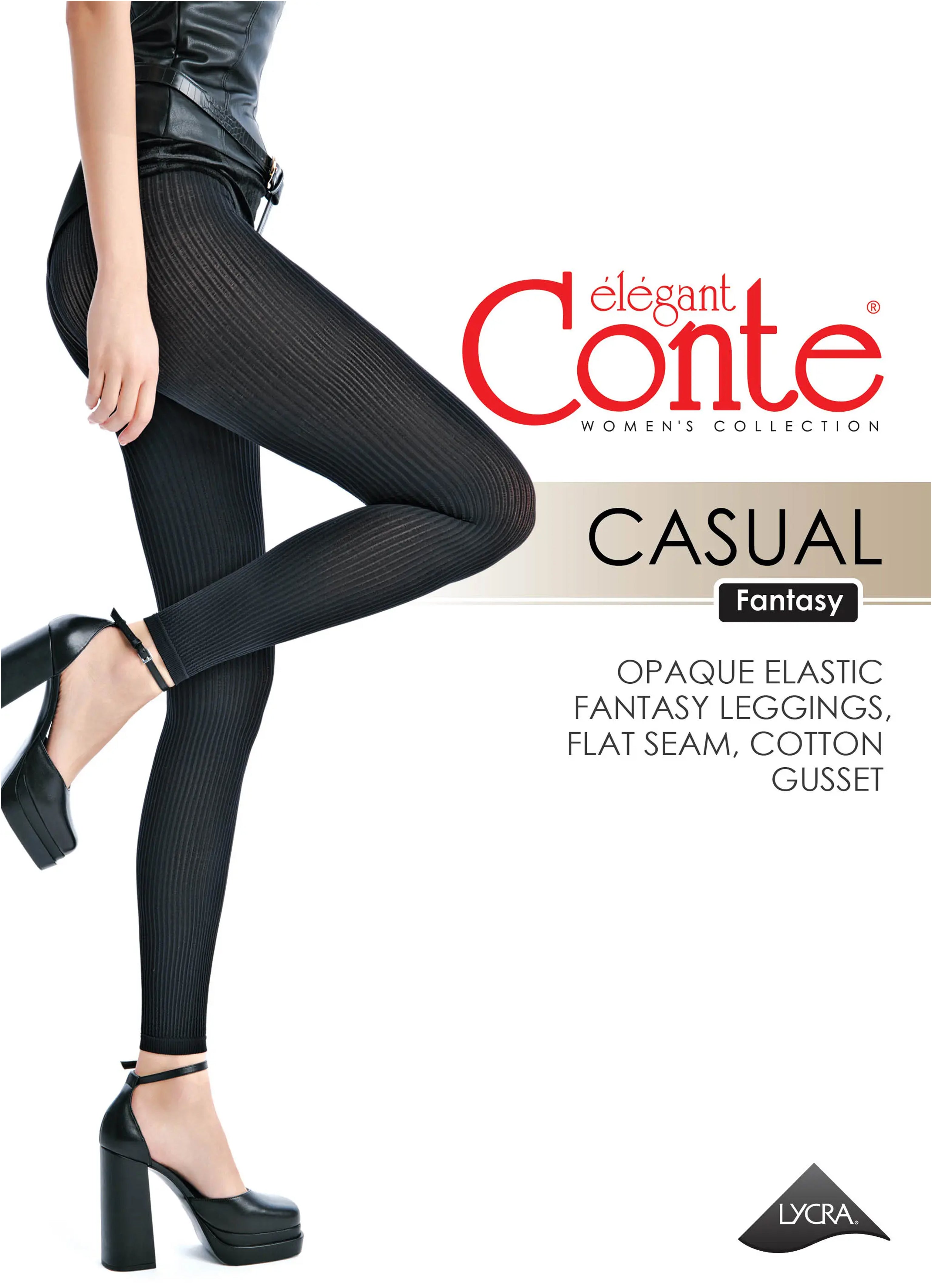 Fantasy Leggings Conte Casual 100 Den | Matte Finish