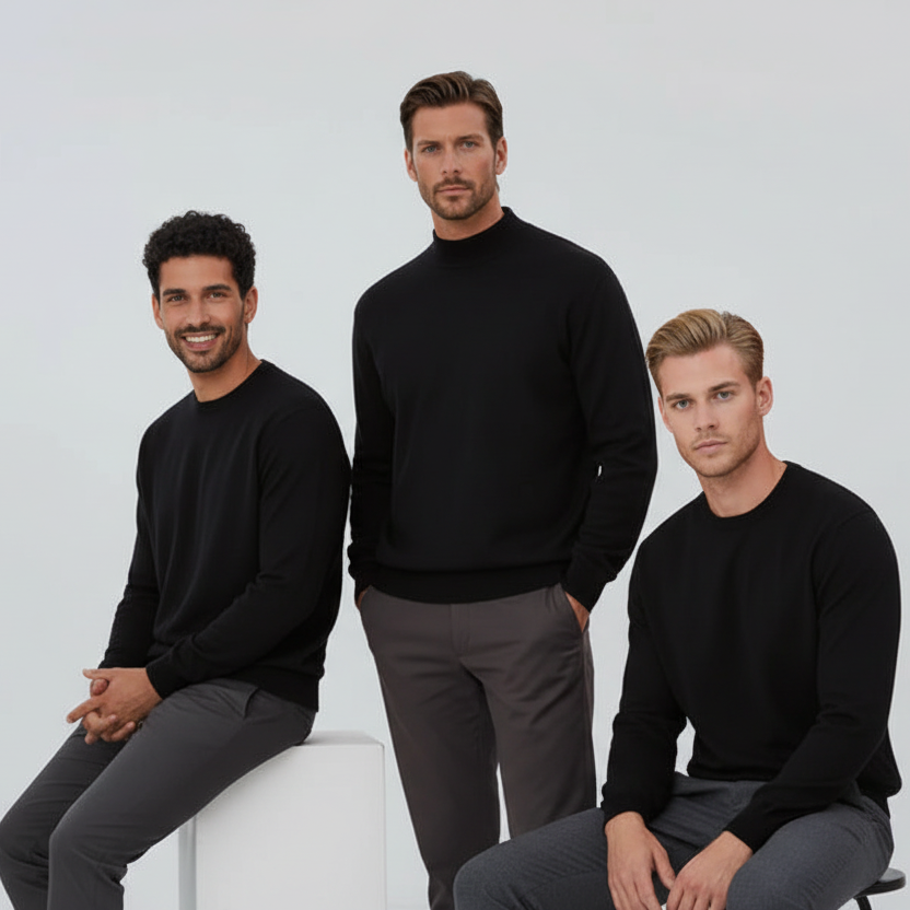 Mock Neck Sweater