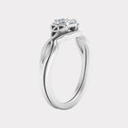 Infinity Celtic Solitaire Wedding Set