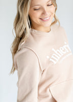 Inherit Raw Edge Crewneck Sweatshirt