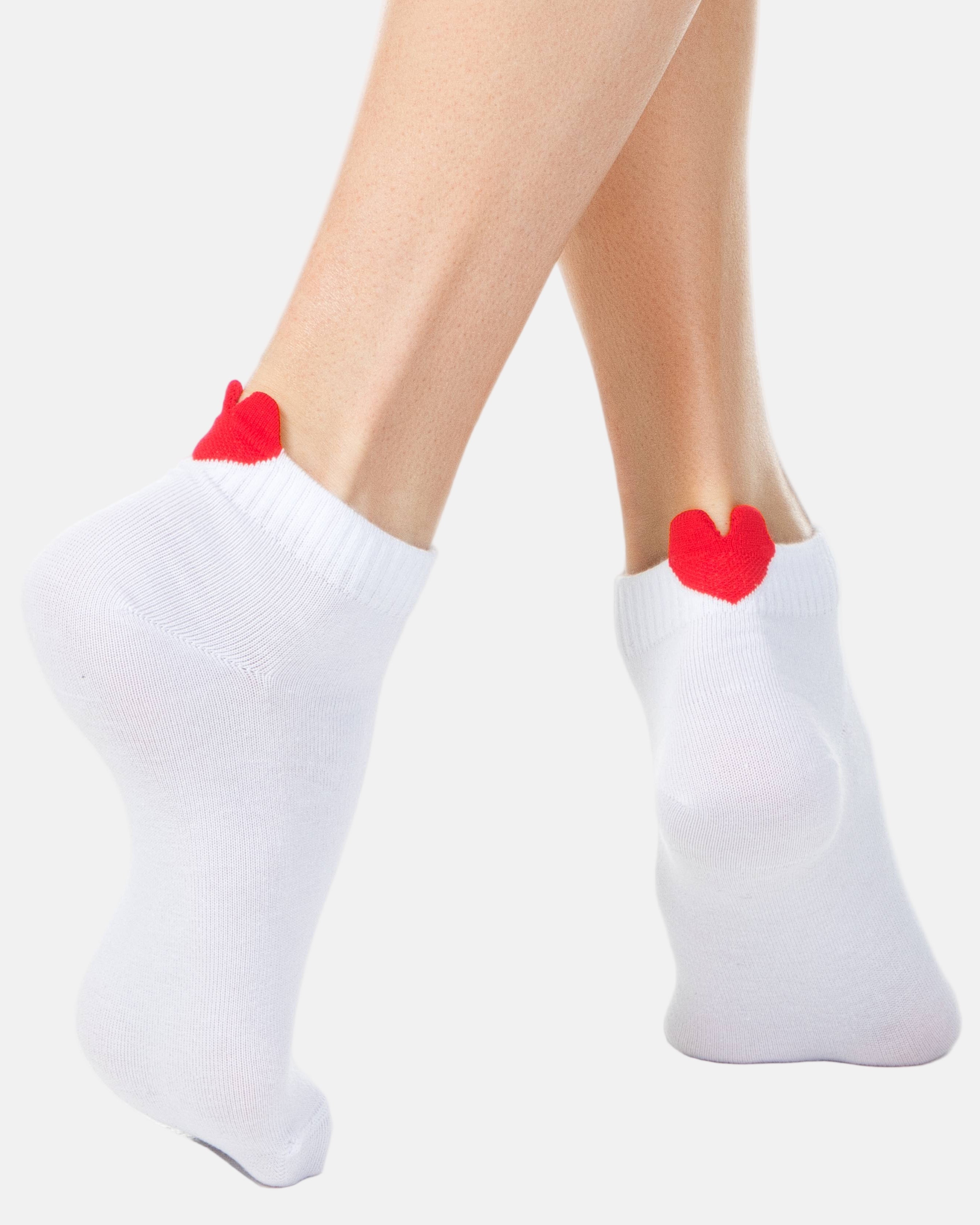 Cotton Ankle Socks Conte Active - 221 Picot Heart