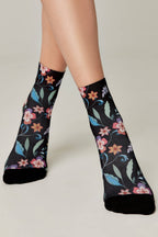 Socks Conte Fantasy 905 | Flowers